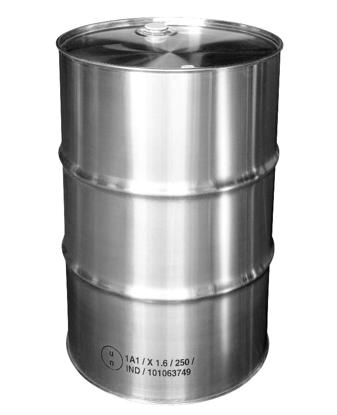 Stainless steel bung drum, 100 litres - 1