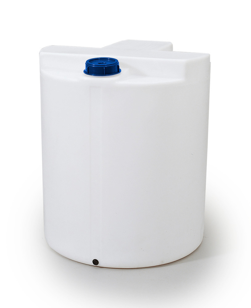 Lager- og doseringsbeholder i polyetylen (PE), 1000 liters volumen, transparent - 1