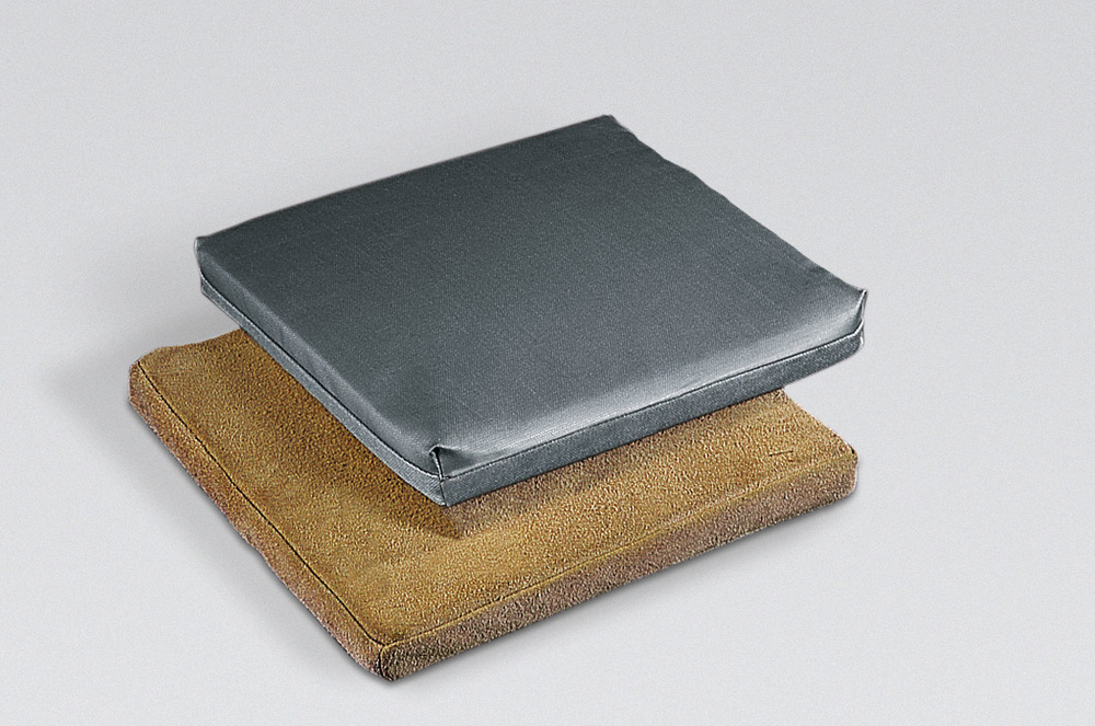 Almohada para soldador de cuero, con relleno aislante - 1
