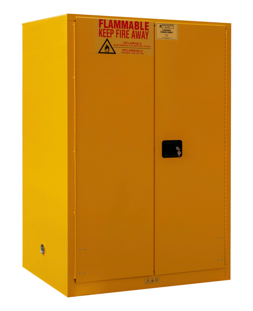 Flammable Safety Cabinet - 90 Gallon - FM Approved - Manual Closing Door - 1090M-50 - 4
