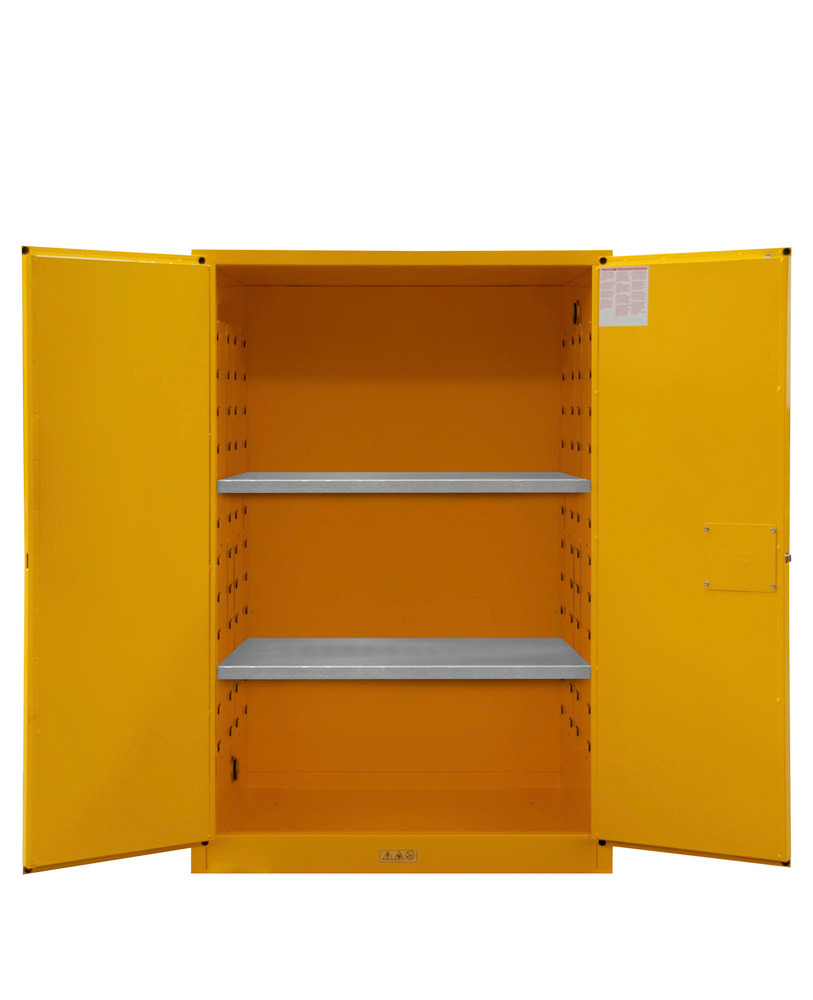 Flammable Safety Cabinet - 90 Gallon - FM Approved - Manual Closing Door - 1090M-50 - 5