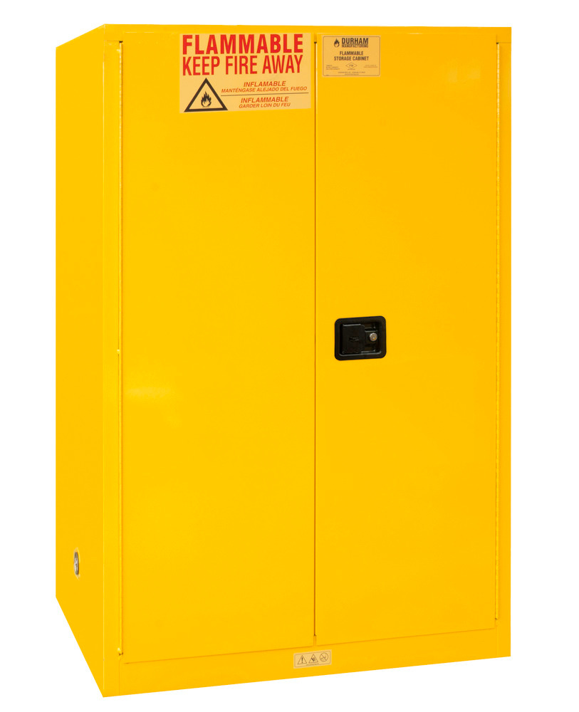 Flammable Safety Cabinet - 90 Gallon - FM Approved - Manual Closing Door - 1090M-50 - 1