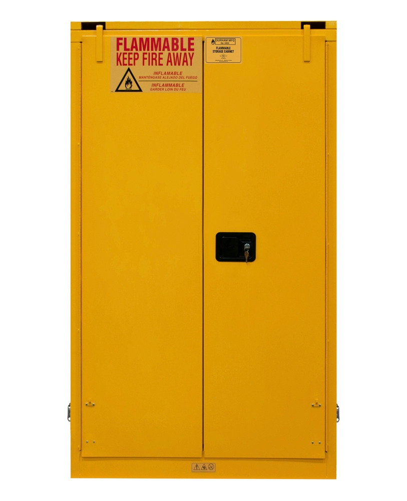 Flammable Safety Cabinet - 60 Gallon - FM Approved - Self Closing Door - 1060S-50 - 5