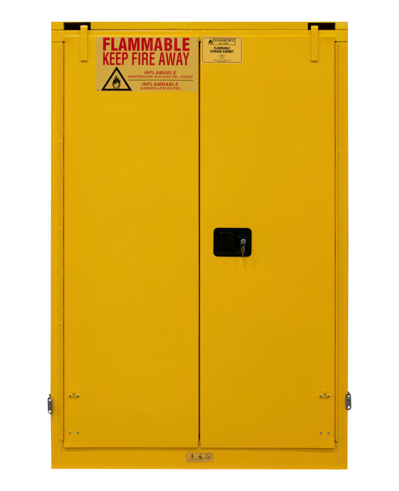 Flammable Safety Cabinet - 45 Gallon - FM Approved - Self Closing Door - 1045S-50 - 2