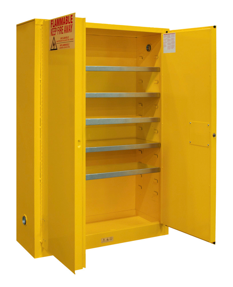 30 Gallon Flammable Safety Cabinet - FM Approved - Paint & Ink - Manual Closing - 1030MPI-50 - 3