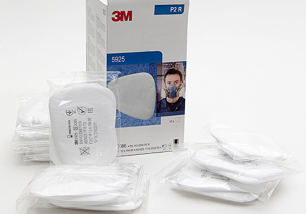 3M Particle filter 5925P2, protection level P2, Pack = 2 pieces - 1