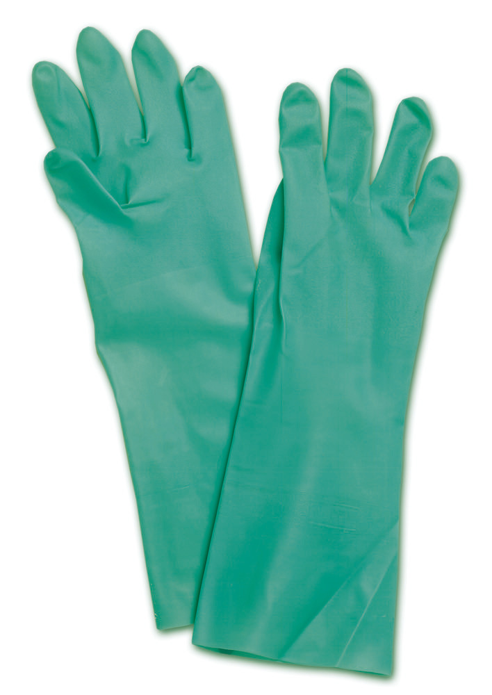 Nitrile Gloves (Unsupported) - 15 mil - 13 in - Size 10 - Resistance to Cuts, Snags and Abrasions - 1