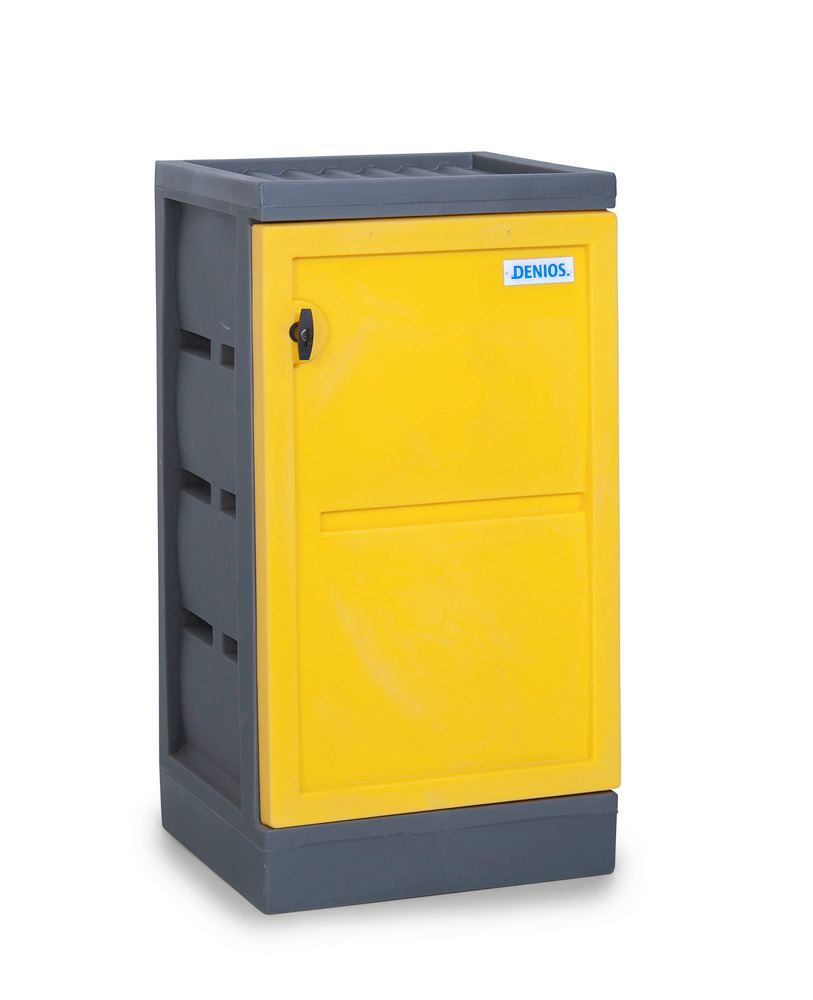 PolyStore Chemical Storage Cabinet - W 60 cm - 2 Gratings V2A - Type PS 611-2 - 3