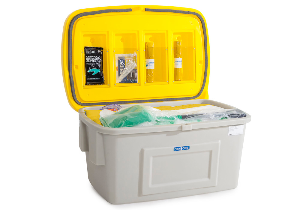 DENSORB Emergency Spill Kit in Safety Box SF400, application SPECIAL - 2