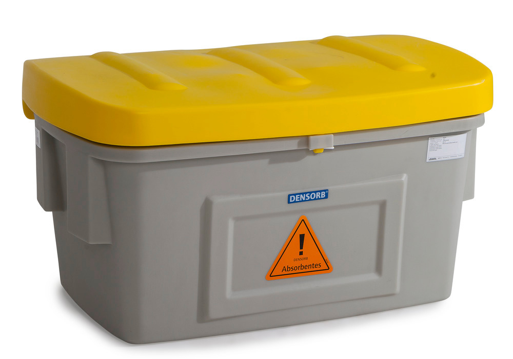 Set d'emergenza DENSORB, box di sicurezza versione Olio, capacità d'assorbimento 463 litri - 6