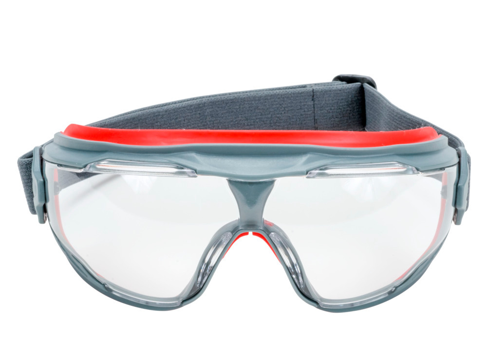 Okulary panoramiczne 3M Goggle Gear 500, bezbarwne, szybka z poliwęglanu, GG501SGAF - 2