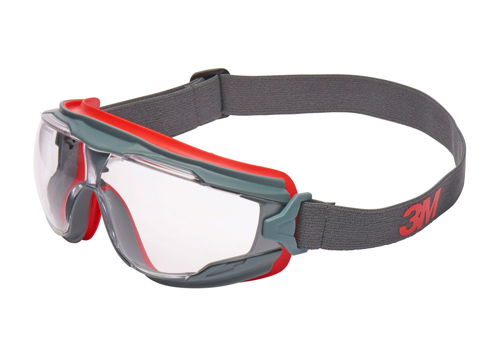 Lunettes-masque 3M Goggle Gear 500, transparent, visière en polycarbonate, GG501SGAF - 1