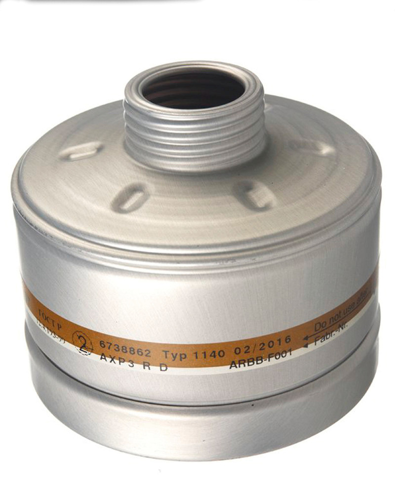 Kombinovaný filter Dräger AX-P3, so štandardným okrúhlym závitom RA, pre X-pore séria 4000/6000 - 1