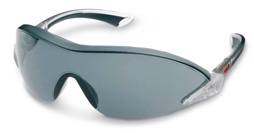 Gafas protectoras 3M 2841 Confort polica. gris, longitud e inclinación de puente regulable, AS/AF/UV - 1