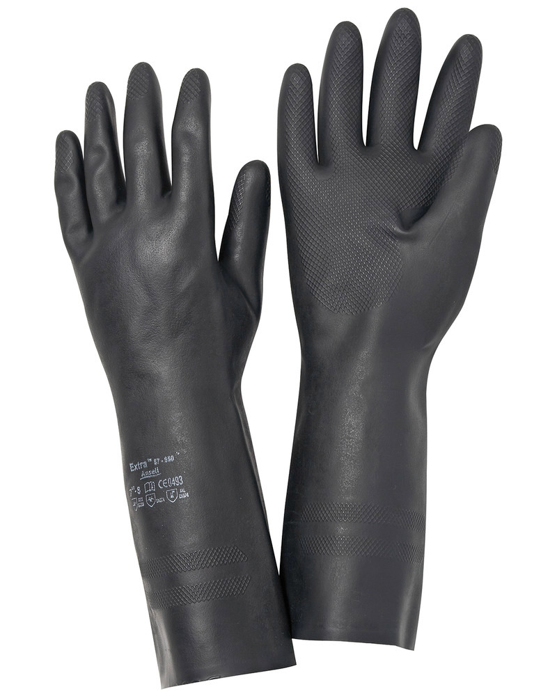 Rękawice ochronne do chemikaliów Ansell AlphaTec 87-950, kat. III, rozmiar 8, opak. = 12 par - 1