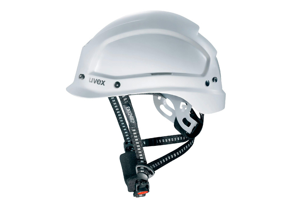 uvex pheos alpine helmet for working at heights and rescue operations. 52 - 61 cm colour white - 1