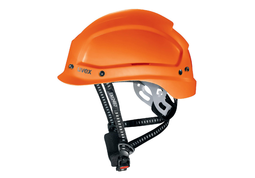 uvex pheos alpine helmet for working at heights and rescue operations. 52 - 61 cm colour orange - 1