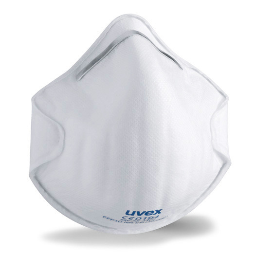 Atemschutz-Formmaske uvex silv-Air c 2100, Schutzstufe FFP 1, ohne Ventil, VE = 20 Stück - 1