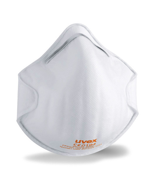 Máscara moldável proteção respiratória uvex silv-Air c 2200, gradação FFP 2, sem válvula, 20 un - 1