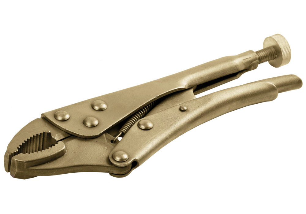 Gripping pliers, 250 mm, special bronze, spark-free, for Ex zones - 1