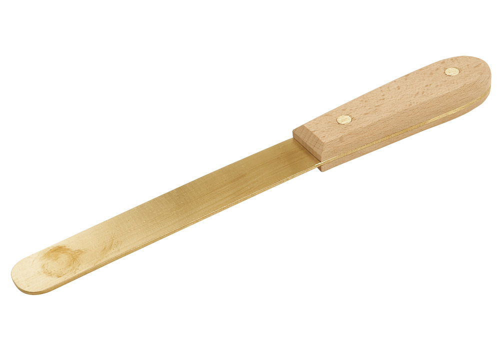 Putty knife, blade 25 x 150 mm, special bronze, spark-free, for Ex zones - 1