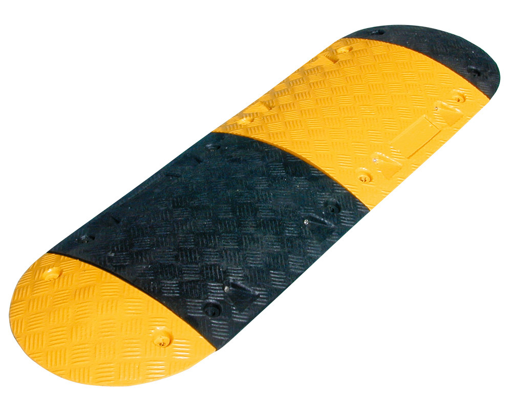 Speed ramps, middle part, yellow, speed up to 20 km/ h, 50 mm high - 1