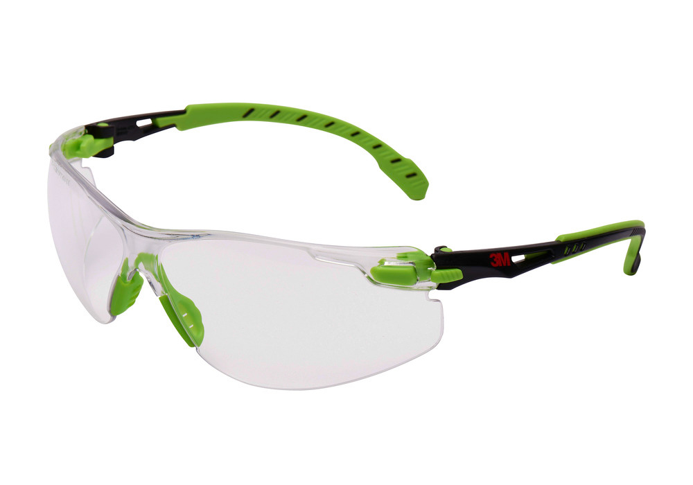 3M safety glasses Solus 1000, clear, polycarbonate lens, S1201SGAF - 1