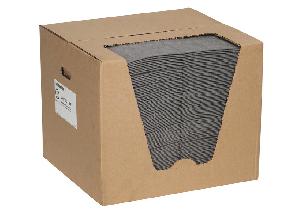 Universal Absorbent Commander™ Pads - 15" x 19", 100 pads/package - GPF100H-BX - 1