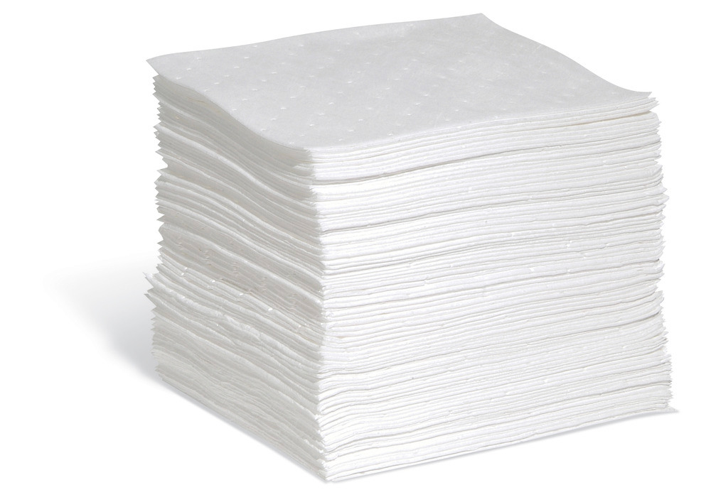Oil-Only Absorbent Commander™ Pads - 10" x 14" - 100 pads/package - WPF1014H - 1
