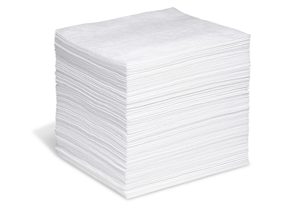 Oil-Only Absorbent Contractor Grade Pads - 15" x 18" - 200 pads/package - WP-S - 1