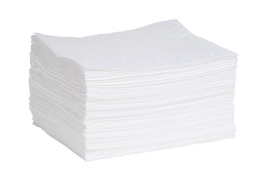 Oil-Only Absorbent Protector™ Pads - 15" x 19", 100 pads/package - WPL100M - 1