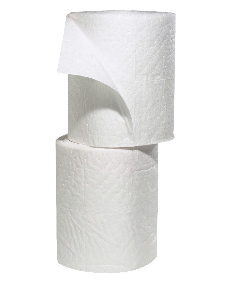 Oil-Only Absorbent Rolls - Heavy Weight - 15" x 150' - Perforated - WRSF150H - 1