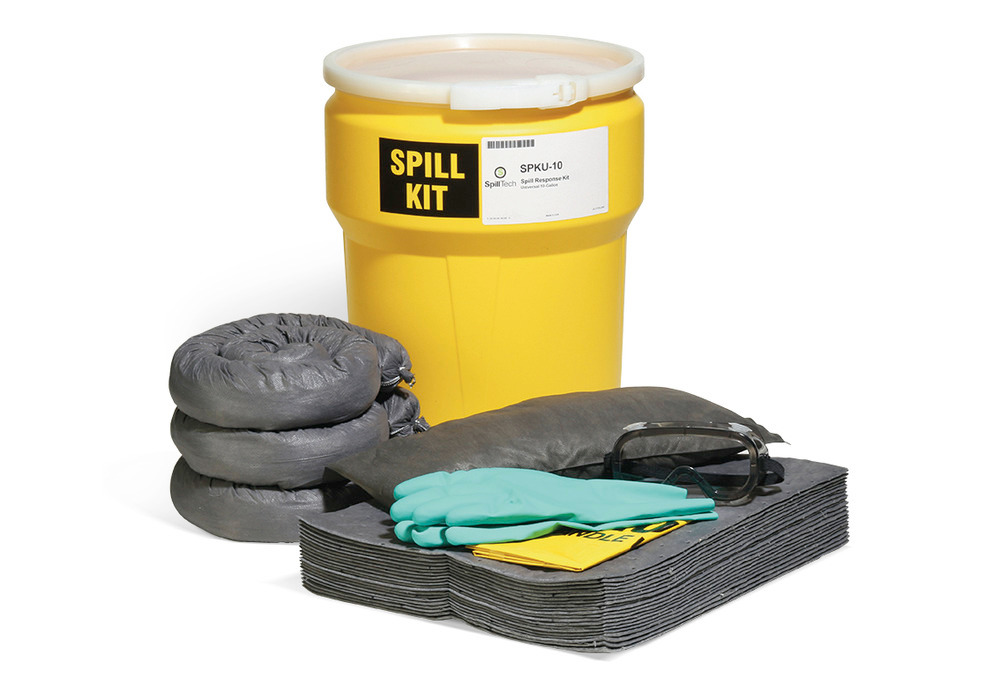 Absorbent Spill Kit - Universal - 10 Gallon Overpack - SPKU-10 - 2
