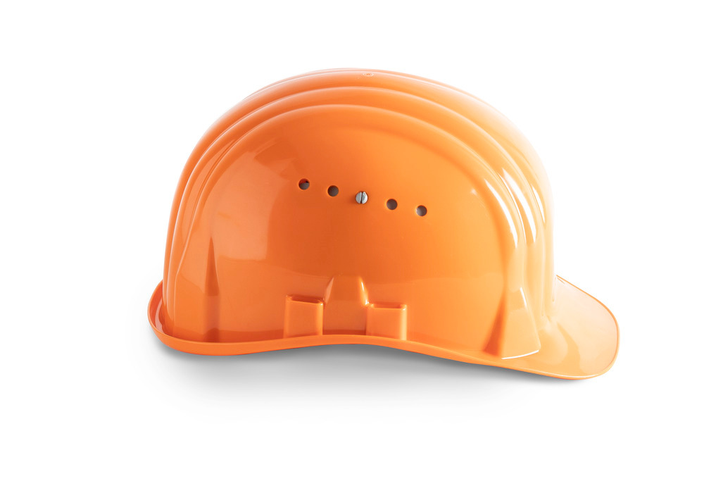 Casque de chantier Schuberth avec coiffe 6 points, conforme DIN-EN 397, orange - 1