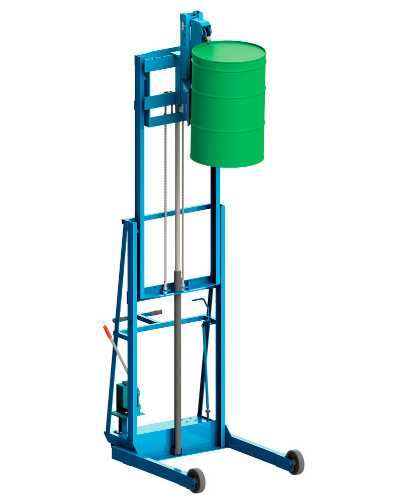 Vertical-Lift MORSPEED™ Drum Stacker - AC Powered Lift Height 101" - 1