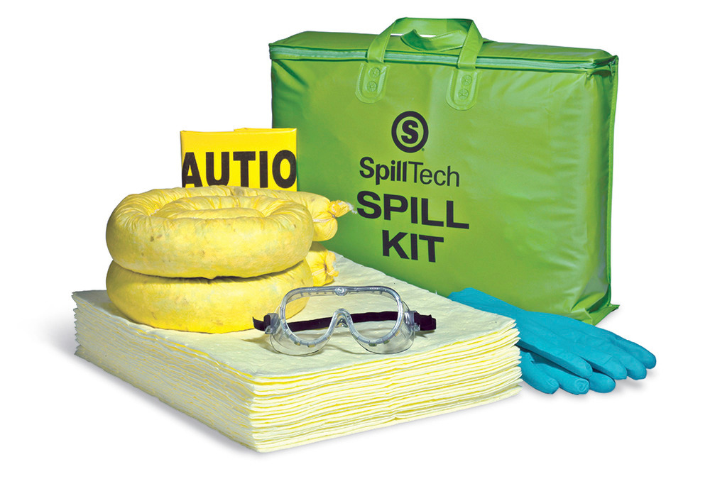 Absorbent Spill Kit 10-Gallon Overpack - Refill - Oil-Only - SPKHZ-TOTE - 1