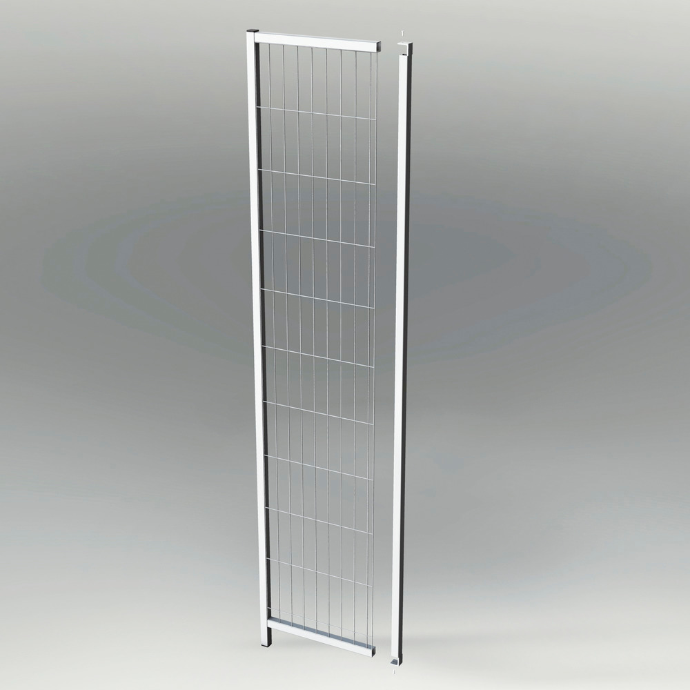Partition wall system Easyline panel frame section H 2200 mm - 1