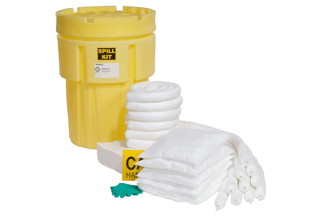 Absorbent Spill Kit - Oil-Only - 65 Gallon Overpack - DOT Approved - SPKO-65 - 2