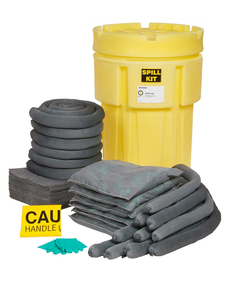 Absorbent Spill Kit - Universal - 65 Gallon Overpack - DOT Approved - SPKU-65 - 2