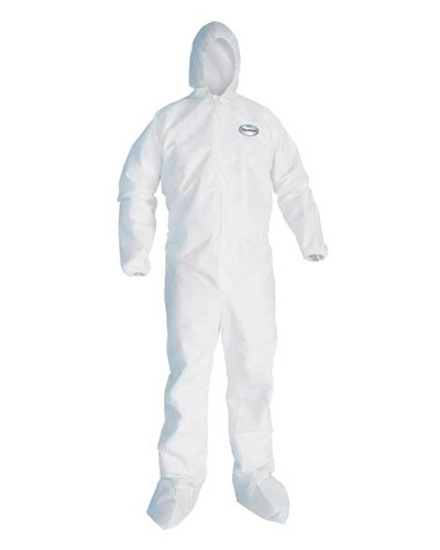 Kleenguard Coverall - Extra Coverall - Microforce Barrier Fabric - White Zipper - 2XL - 1