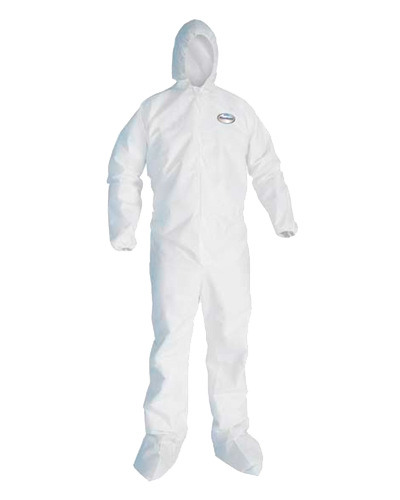Kleenguard Coverall - A40 - Elastic Wrists & Ankles - White Zipper - 3XL - 1
