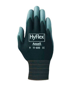 Ansell Hyflex Ultra Lightweight Glove Black Size 10 - 1