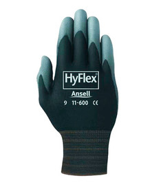 Ansell Hyflex Ultra Lightweight Glove Black Size 9 - 1