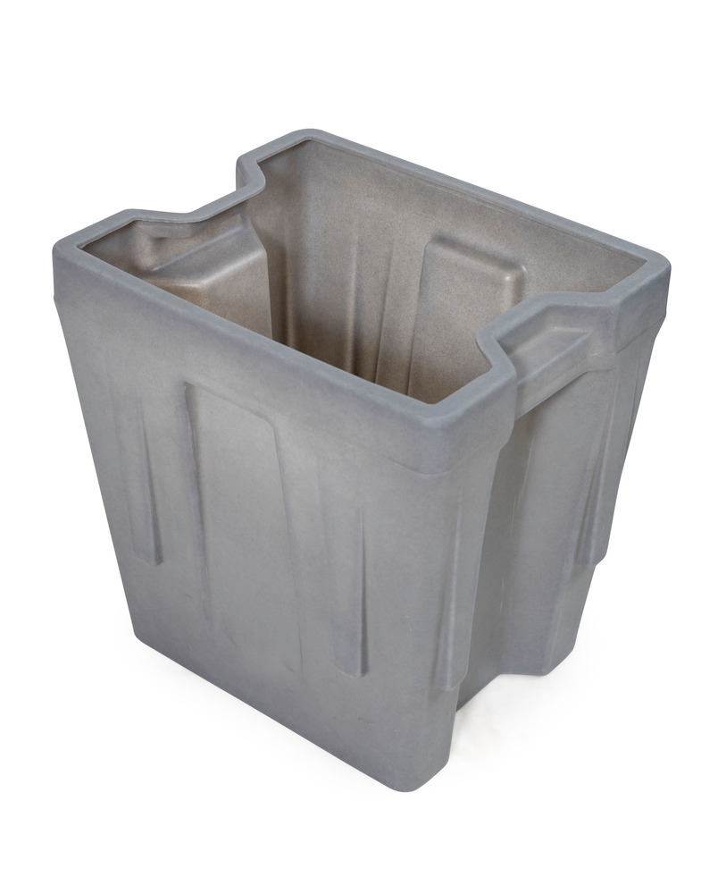 Caixa interior em polietileno (PE) para contentor empilhável PolyPro 400 litros, 351 x 430 x 440 mm