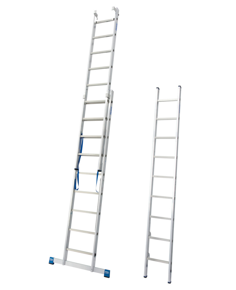 Aluminium multifunctionele ladder, type VL 9, 3-delig - 4