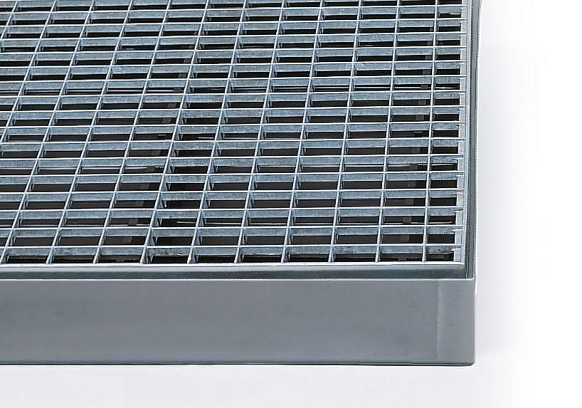 Galvanised grid for spill tray classic-line with 40 litre containment volume - 1