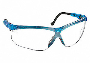 Uvex Genesis Safety Glasses - Vapor Blue - Clear, Ultra-dura - 1