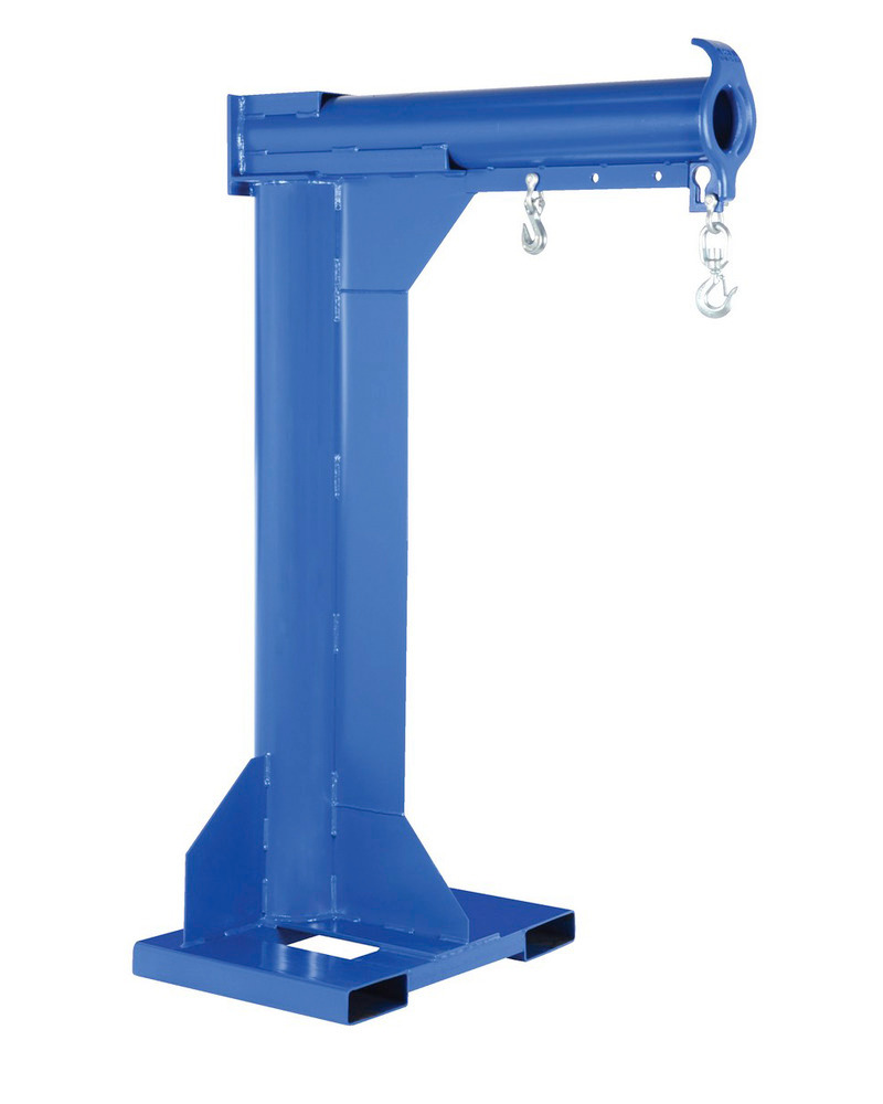 High Rise Boom Non Telescoping - 6K Load Capacity - 30 In Fork - Steel Construction - Blue - 1