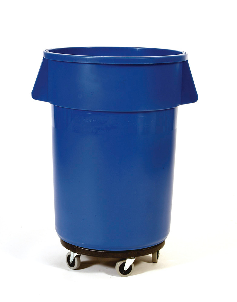 Universalbeholder af polyethylen (PE), 75 liters volumen, blå - 1