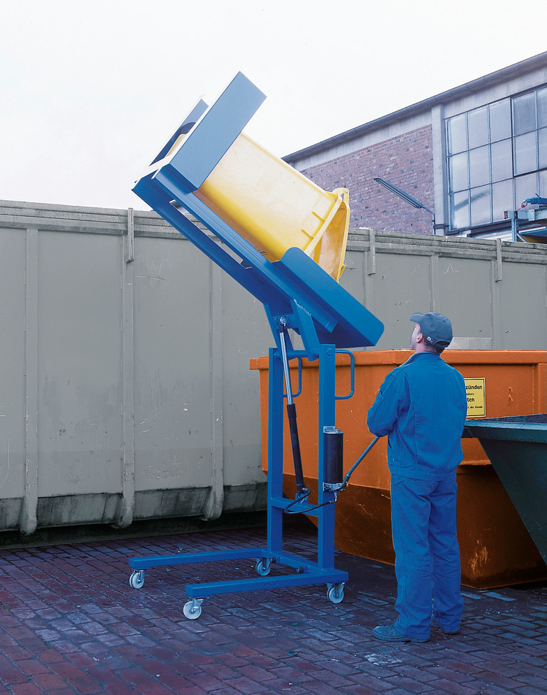 Fahrbarer Mülltonnenkipper für 80 - 240 Liter Tonnen - 2